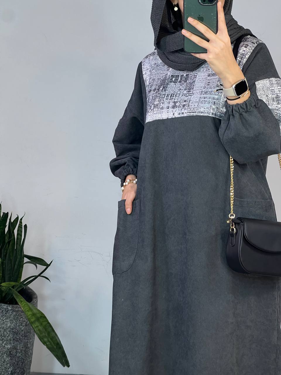 پیراهن مانتویی آوان(پیش فروش)