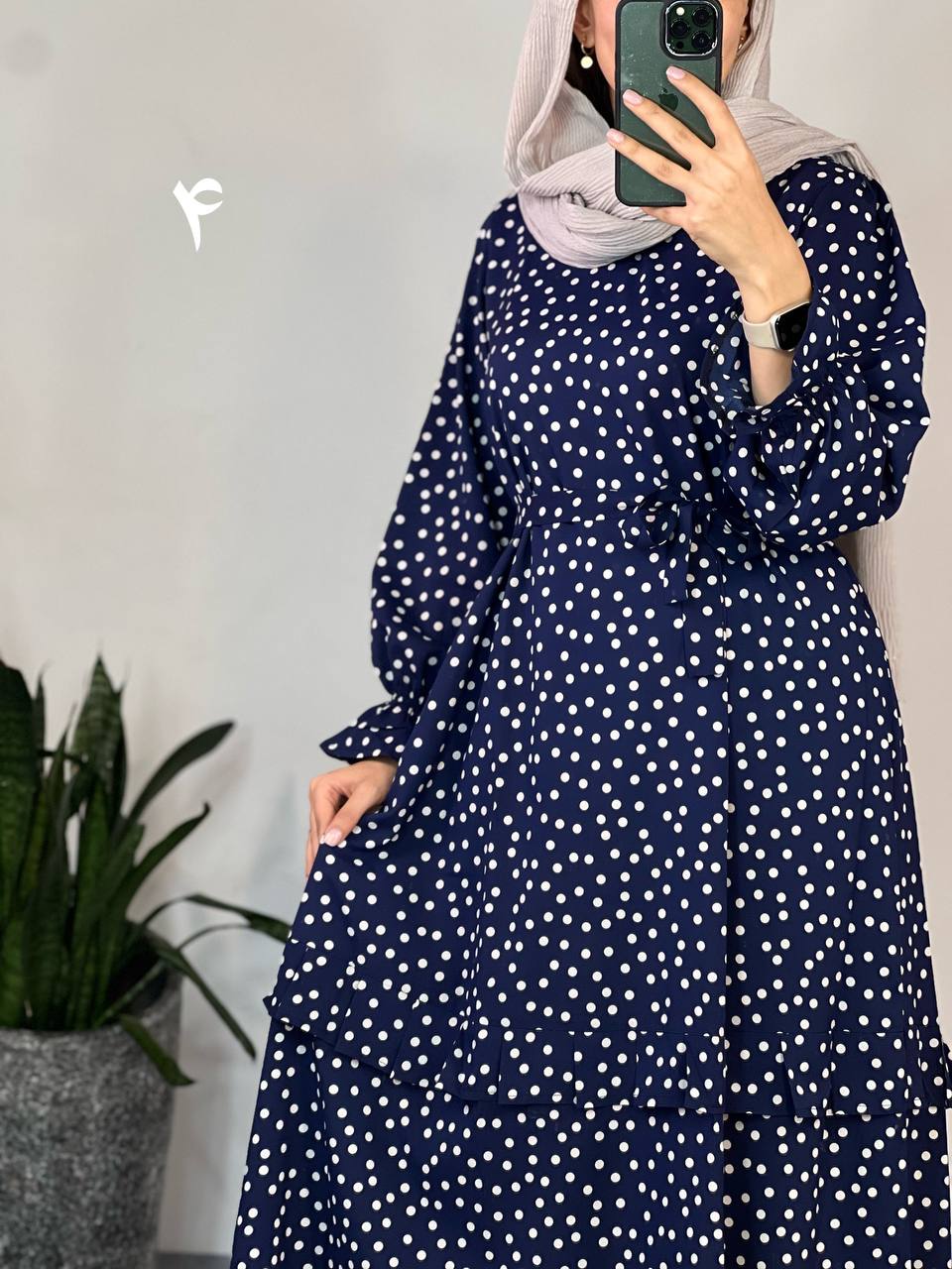 پیراهن مانتویی شکوفه 7