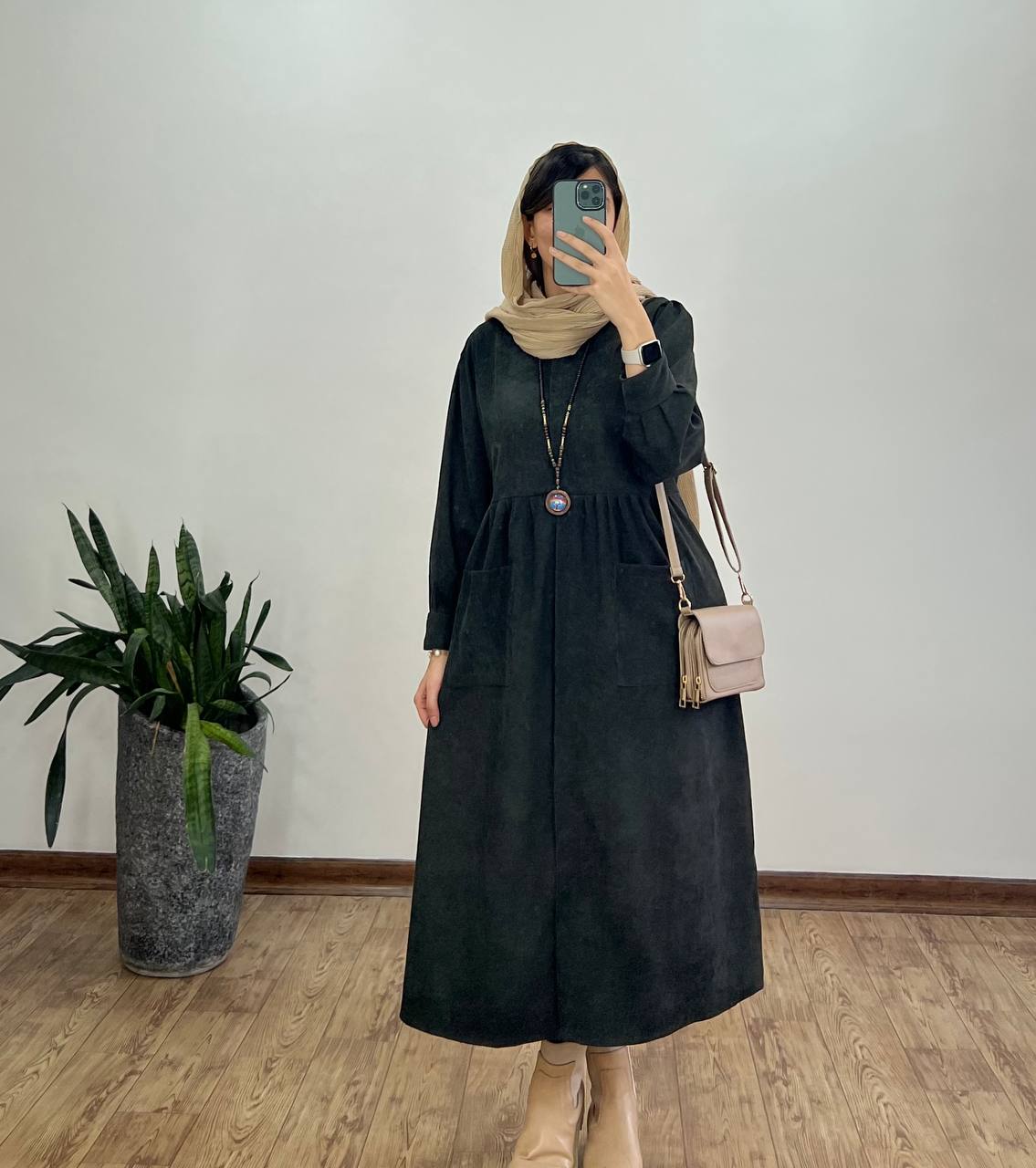پیراهن مانتویی گیتا 1