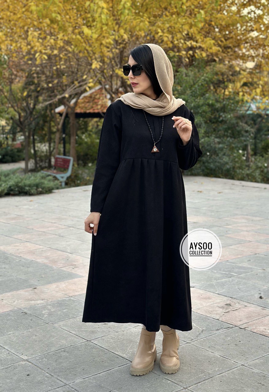 ست پیراهن مانتویی و کت شانل آلا