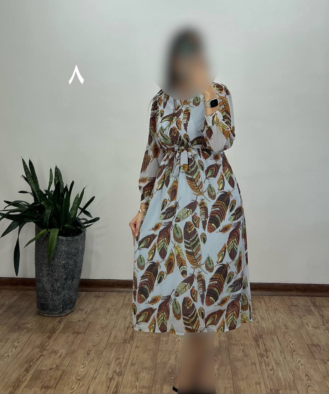 پیراهن حریر میدی 54