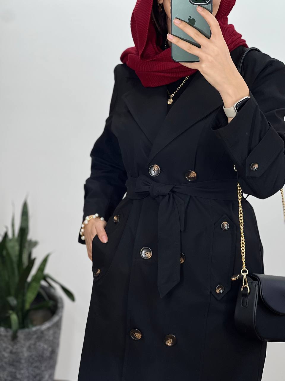 بارونی بلند آیه با ارسال رایگان(ایراد دار)