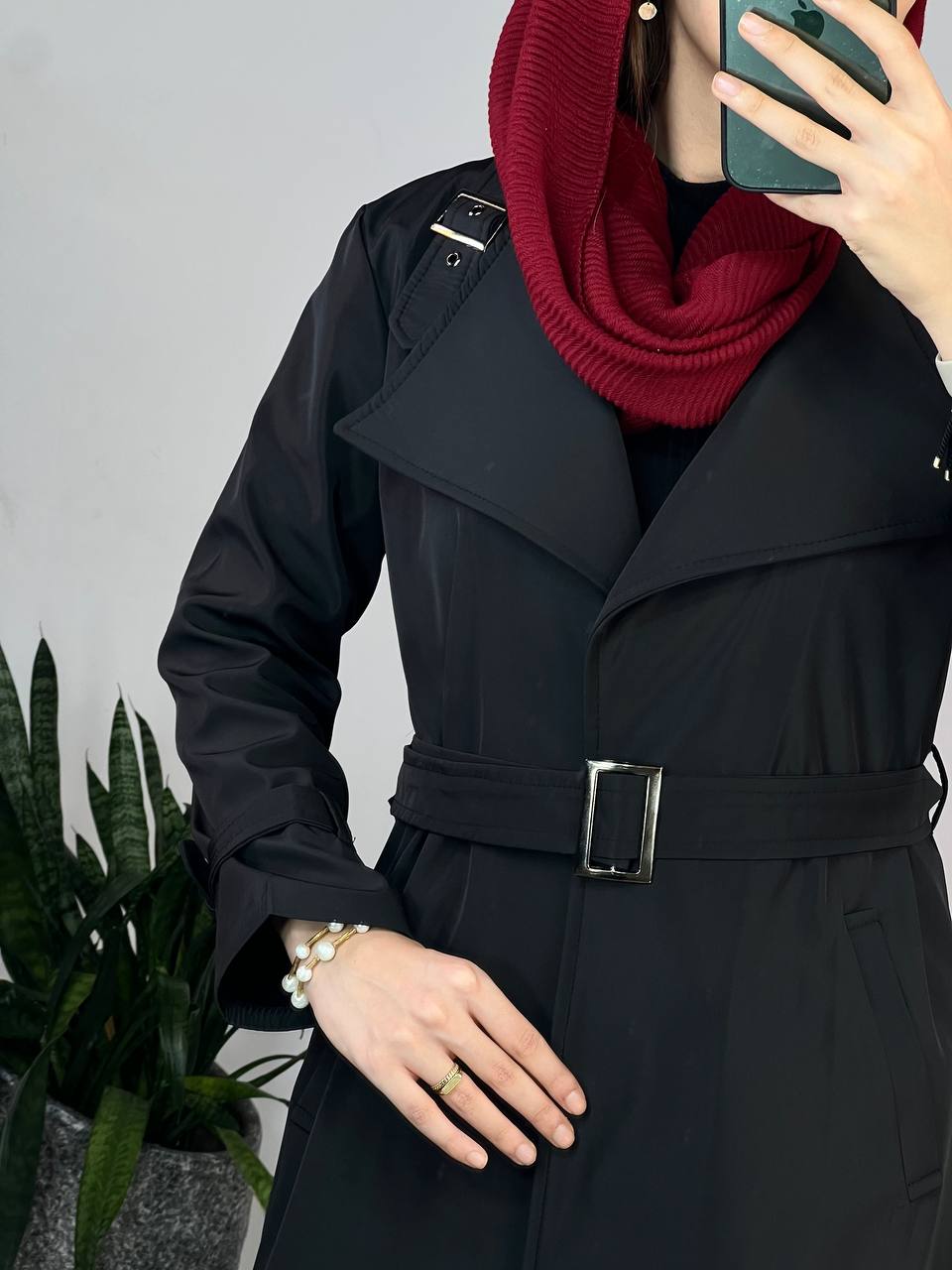 بارونی بلند ضد آب ژیکان