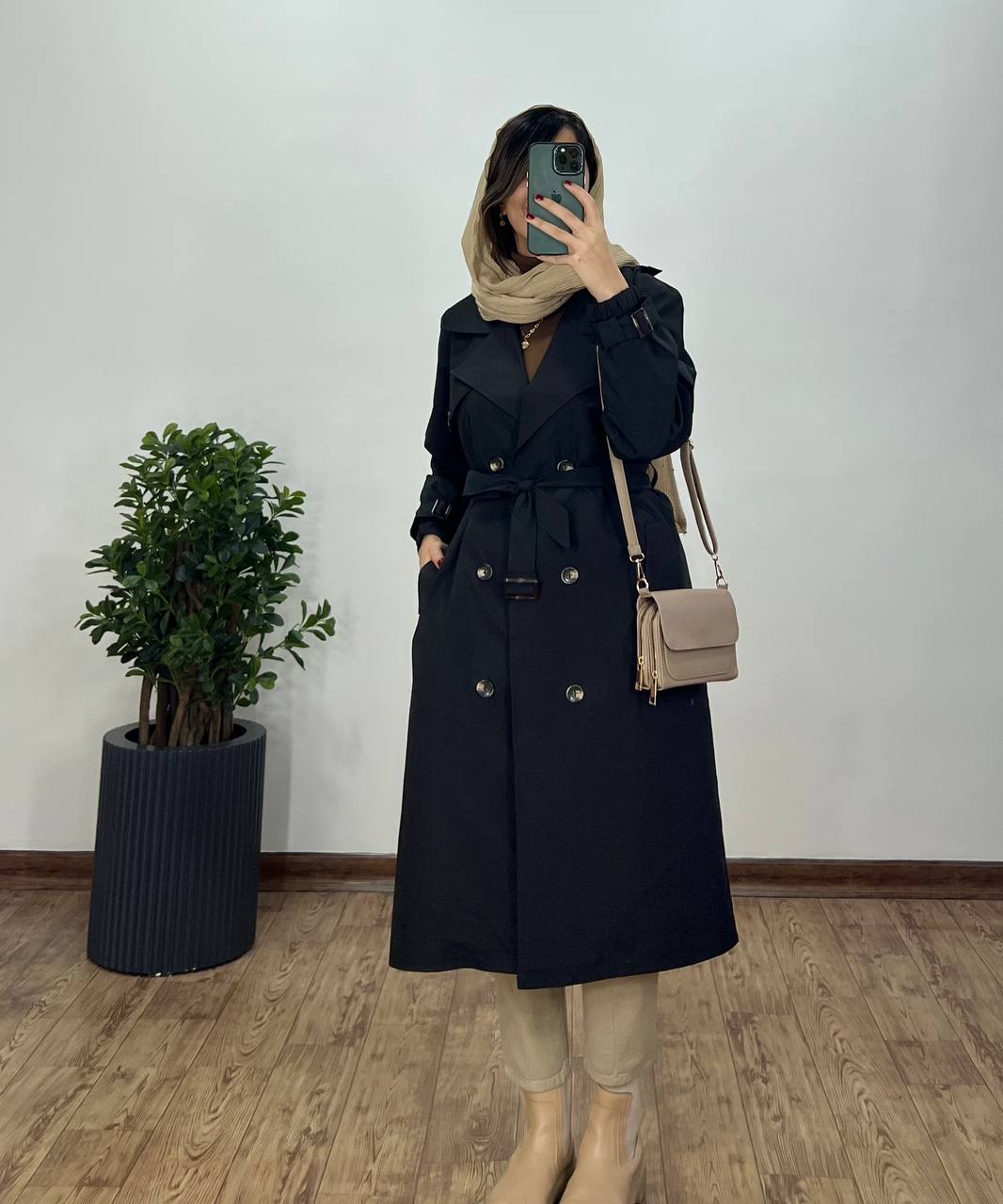 بارونی بلند آستردار اسکای(ایراد دار)