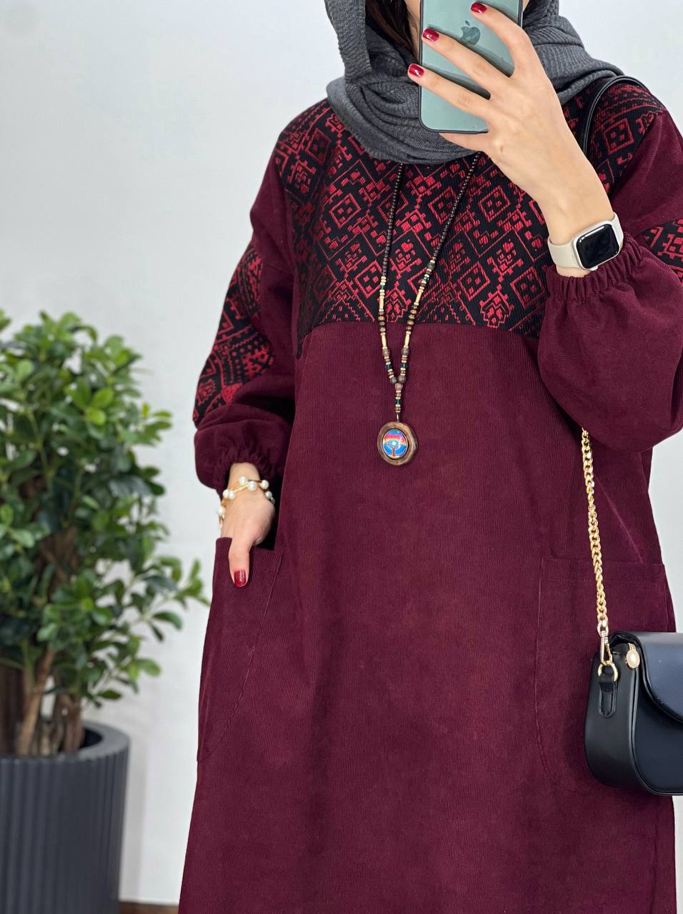 پیراهن مانتویی آوان 3(ایراد دار)