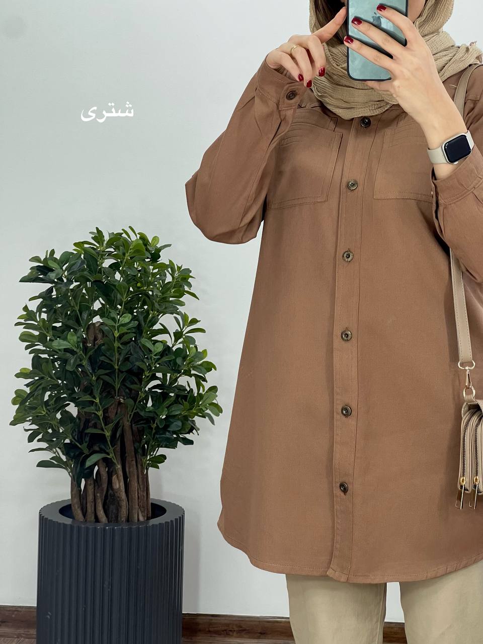مانتو کتان نوا (ایراد دار)