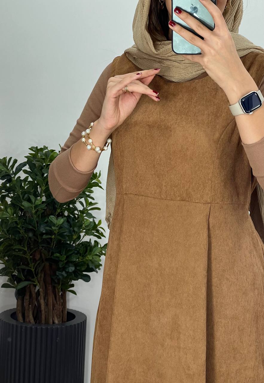 ست سارافون و کت پشمی