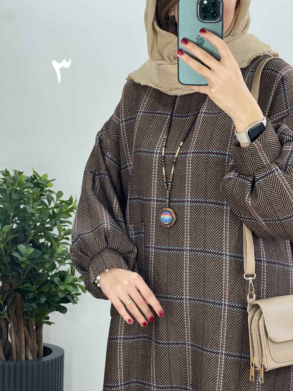 پالتوی پشمی کاج 1