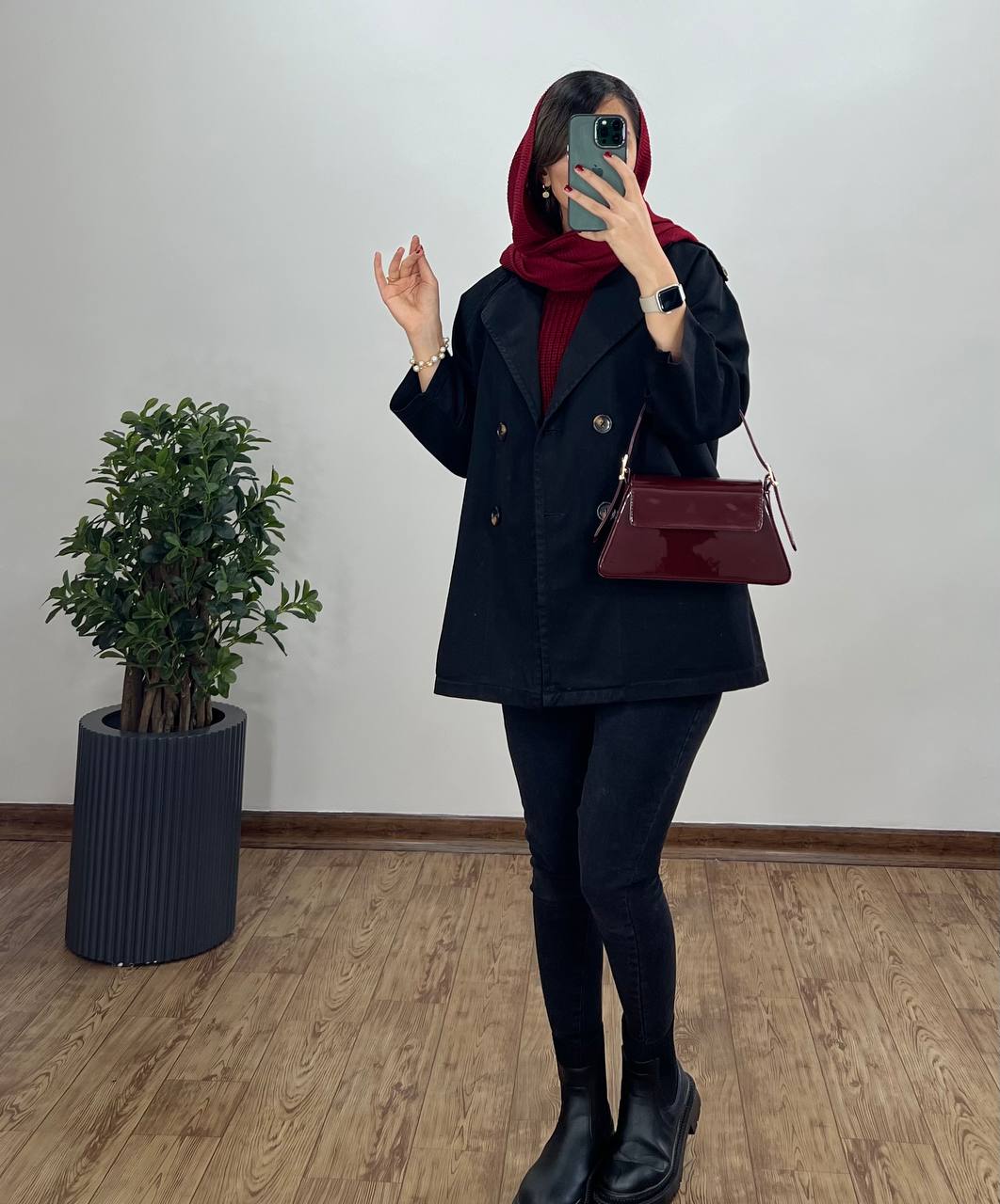 ترنچ کت جین دادمان(ایراد دار)