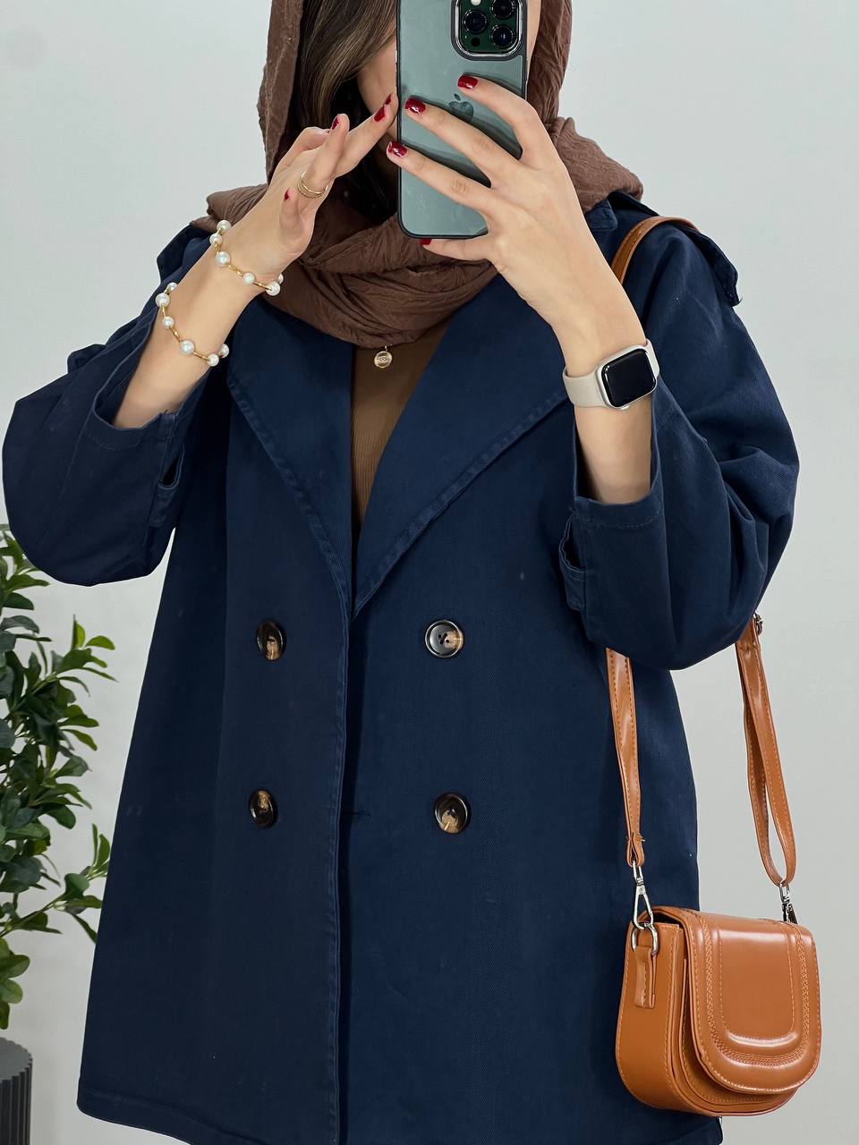 ترنچ کت جین دادمان(ایراد دار)