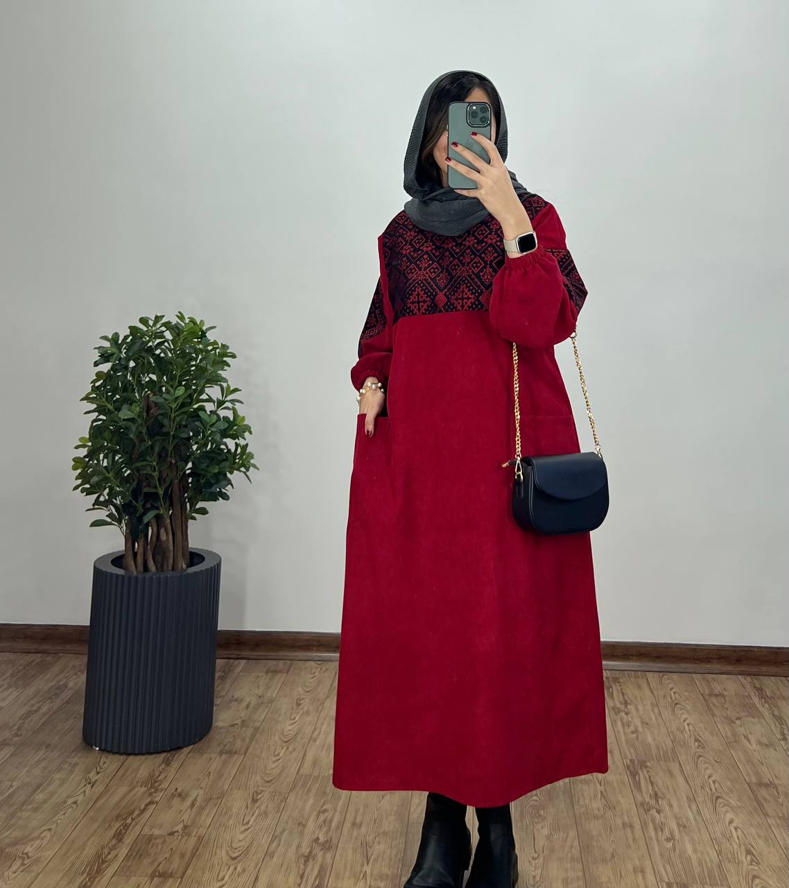 پیراهن مانتویی آوان 4