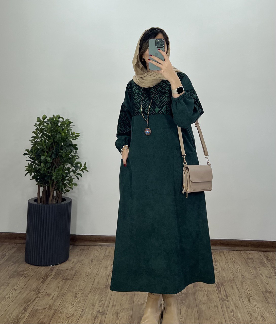 پیراهن مانتویی آوان 4