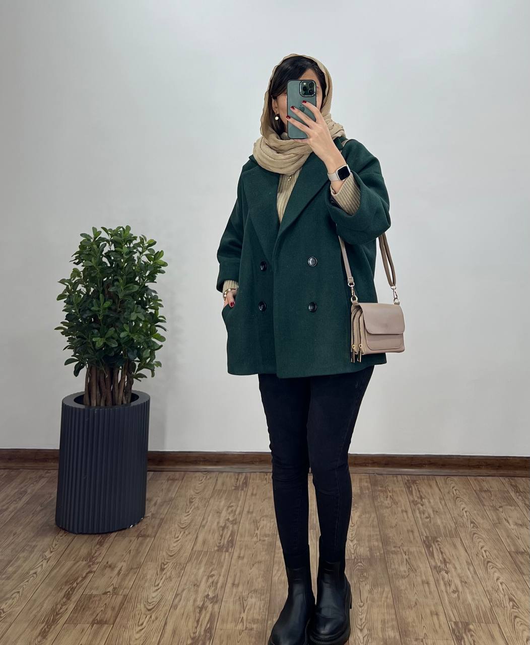 پالتو فوتر آستردار آسنا