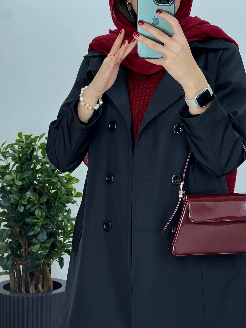 بارونی ضد آب آستردار پسته