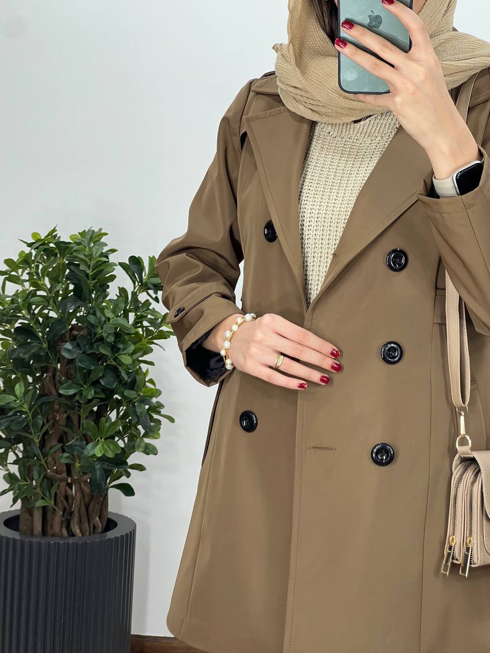 بارونی ضد آب آستردار پسته