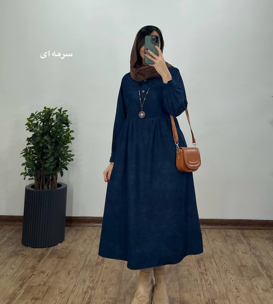 پیراهن مانتویی ترگل 2