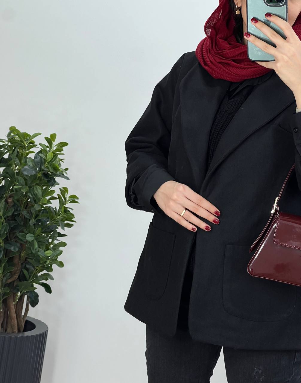 پالتو فوتر آستردار نیکول