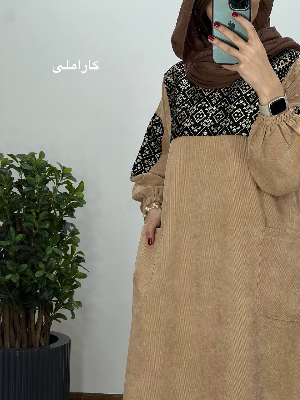 پیراهن مانتویی آوان 6