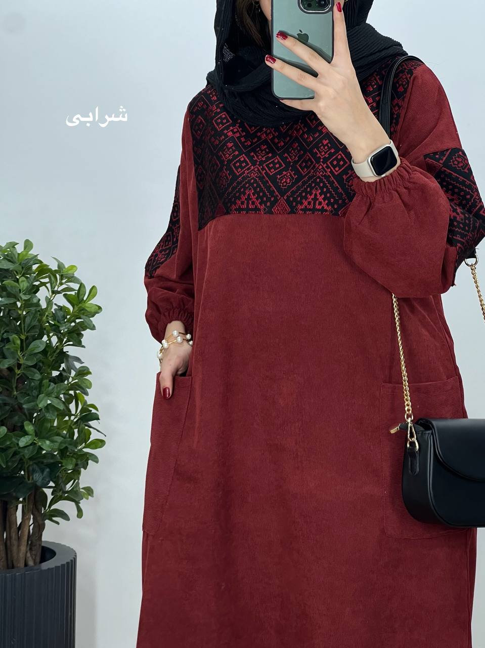 پیراهن مانتویی آوان 6