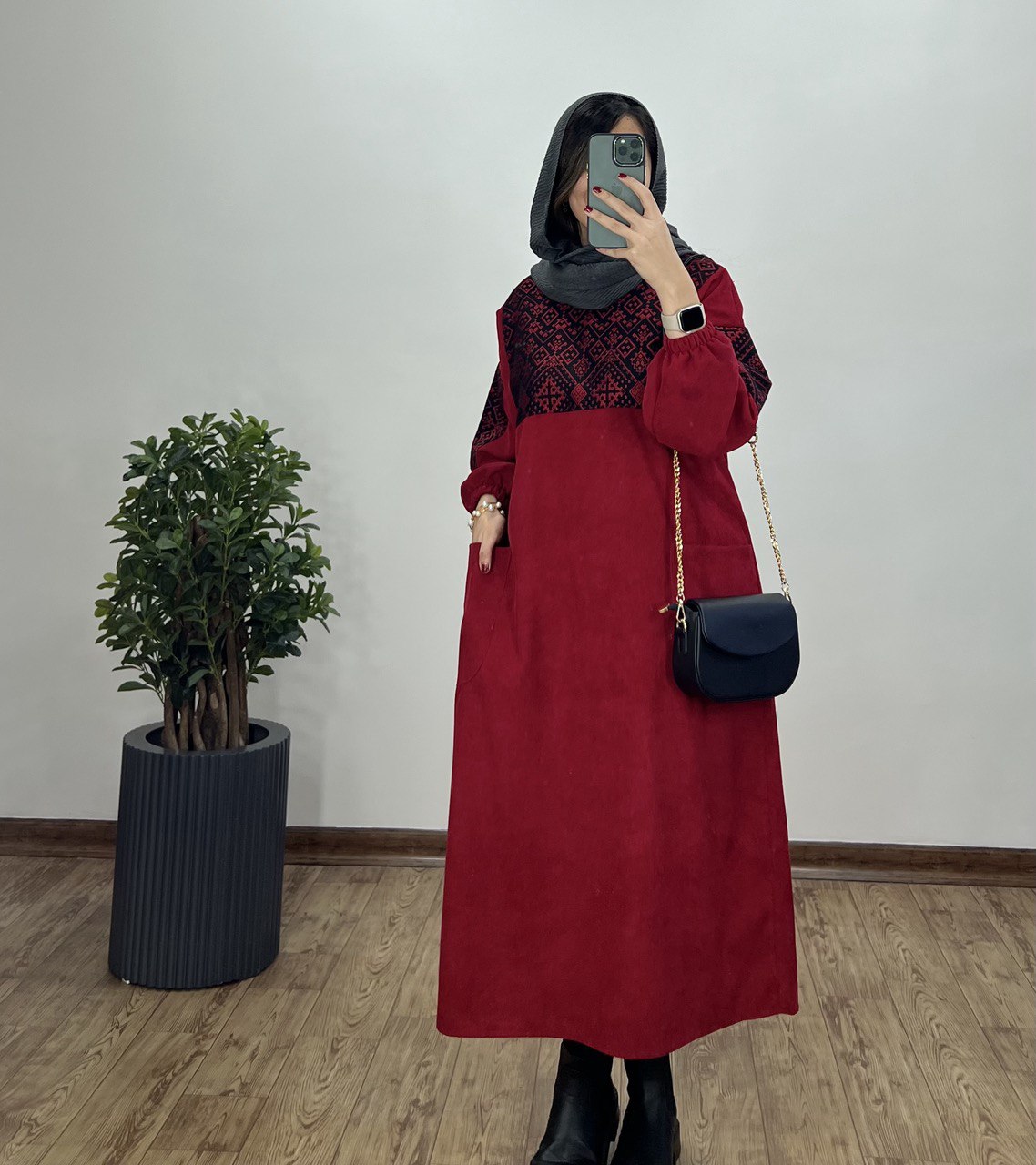 پیراهن مانتویی آوان 6
