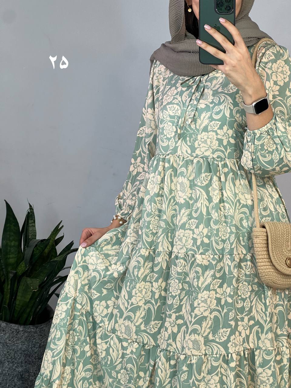 پیراهن طرحدار مزونی 81