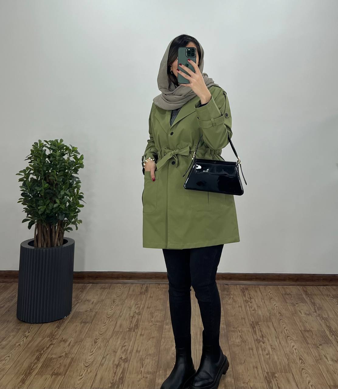 بارونی دکمه دار سویم با ارسال رایگان
