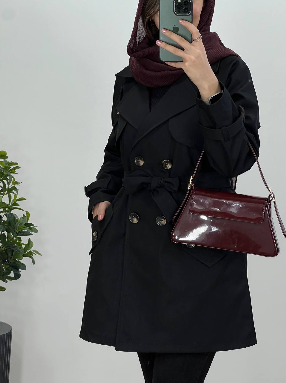 بارونی دکمه دار دلاریس با اسال رایگان