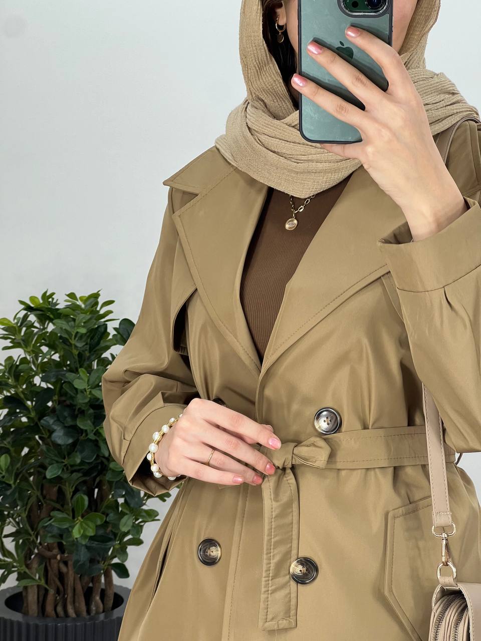 بارونی آستردار نارگیل با ارسال رایگان