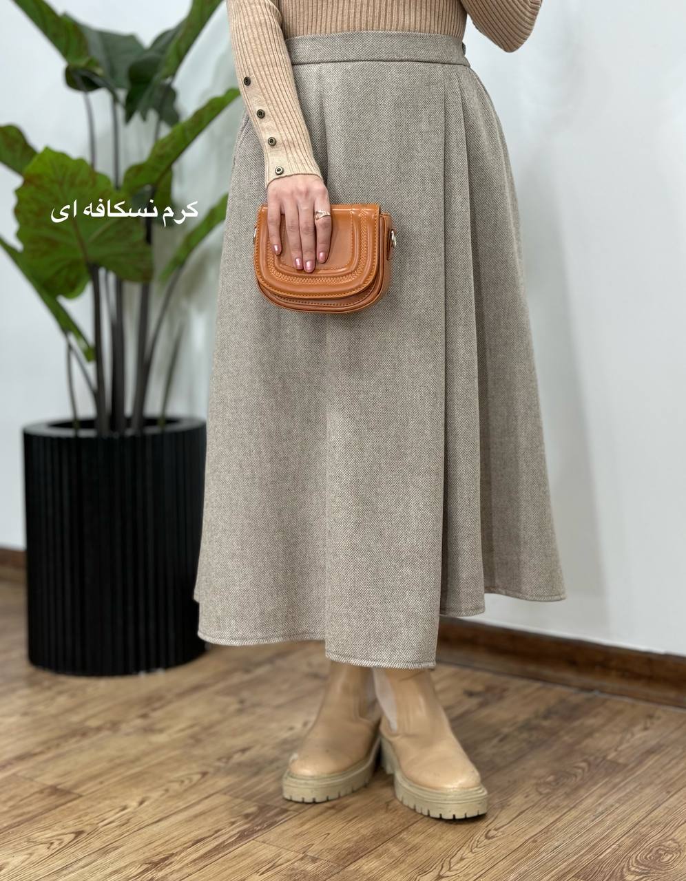 دامن توییت پشمی لونا