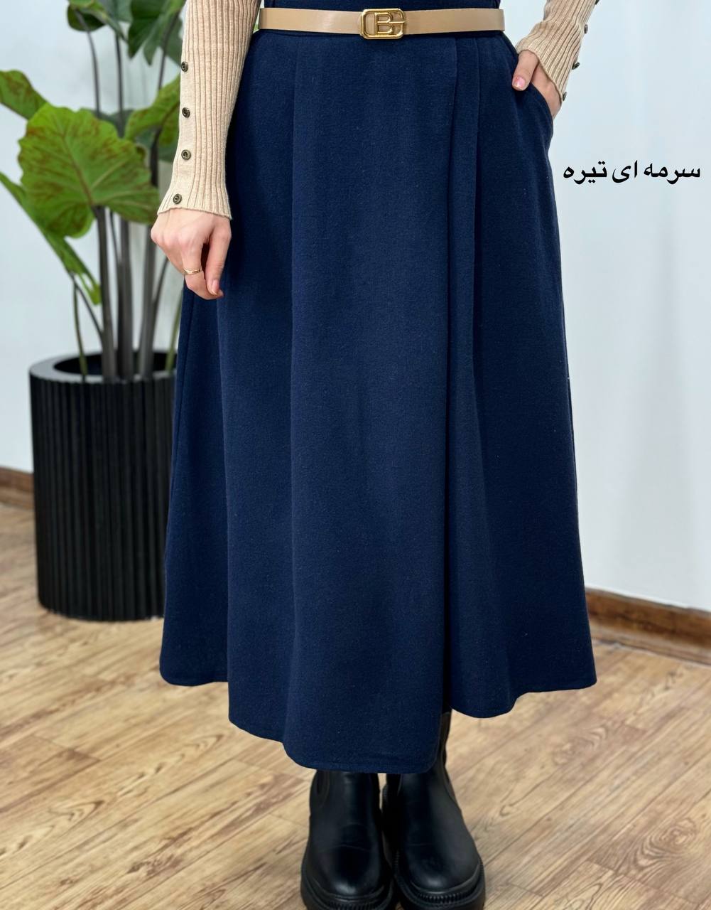 دامن توییت پشمی لونا