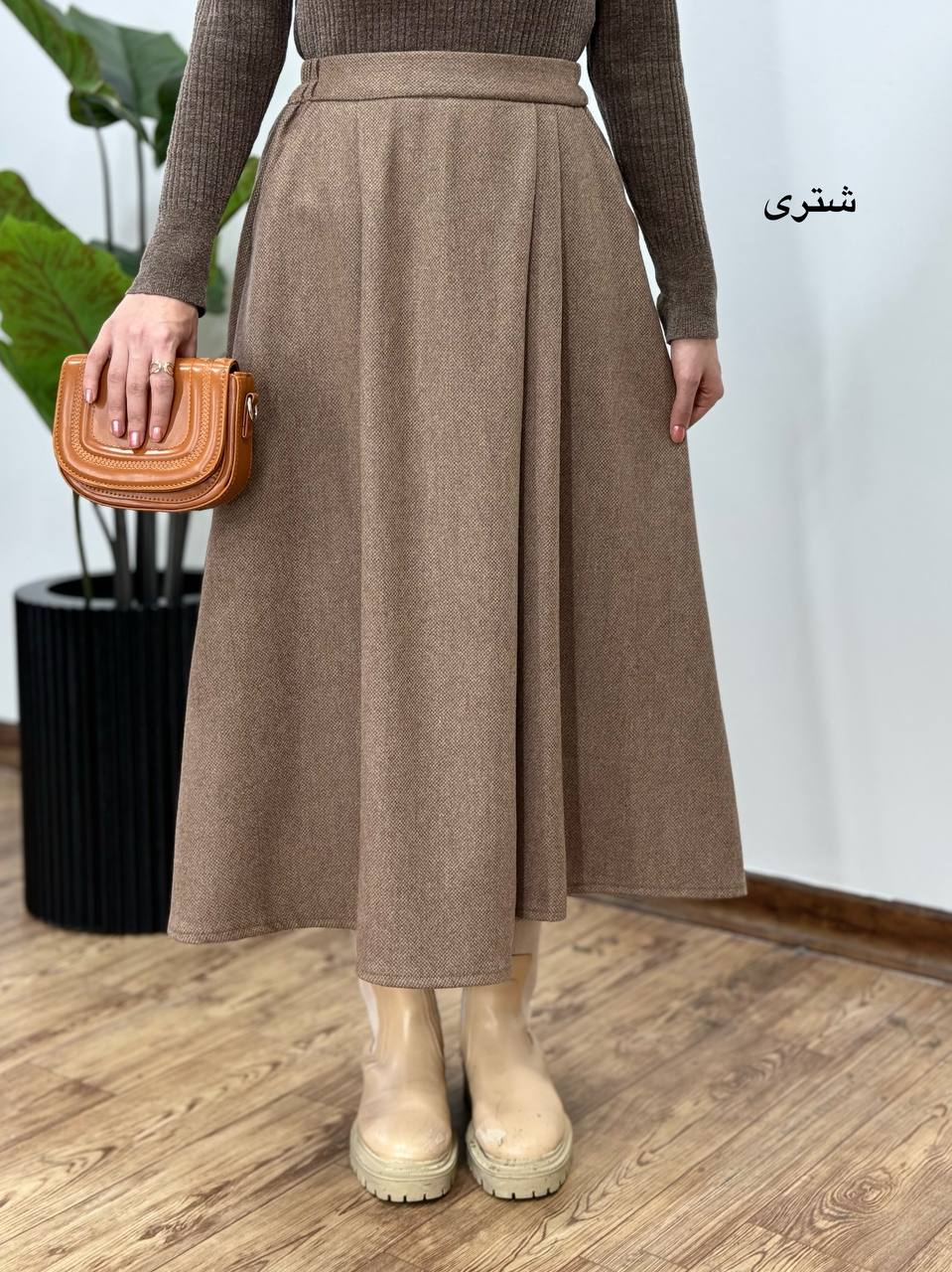 دامن توییت پشمی لونا