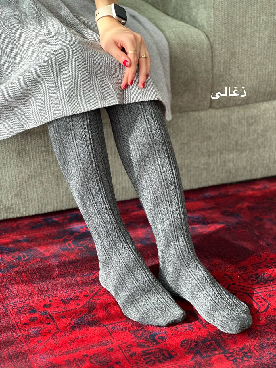 جوراب شلواری گندمی پنتی 2