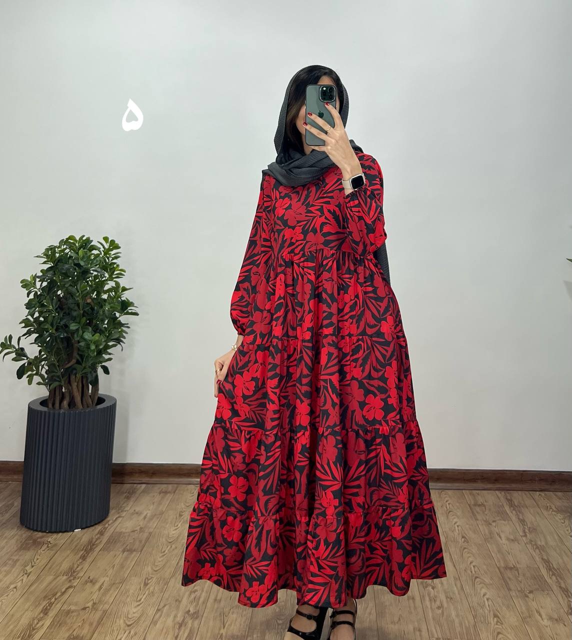 پیراهن طرحدار مزونی ویژه شب یلدا