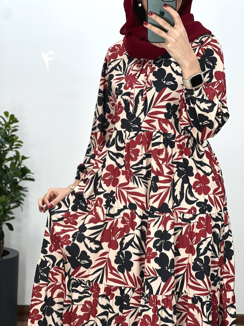 پیراهن طرحدار مزونی ویژه شب یلدا