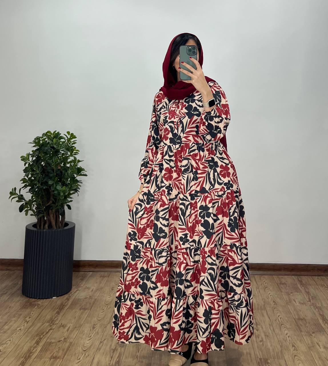 پیراهن طرحدار مزونی ویژه شب یلدا
