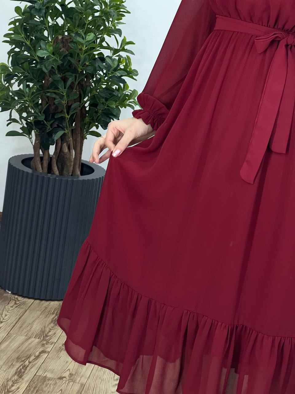 پیراهن حریر کاملیا ویژه شب یلدا