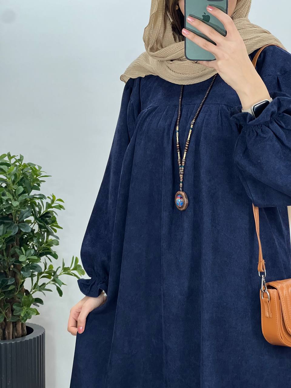 مانتو عبایی بلند رایلی