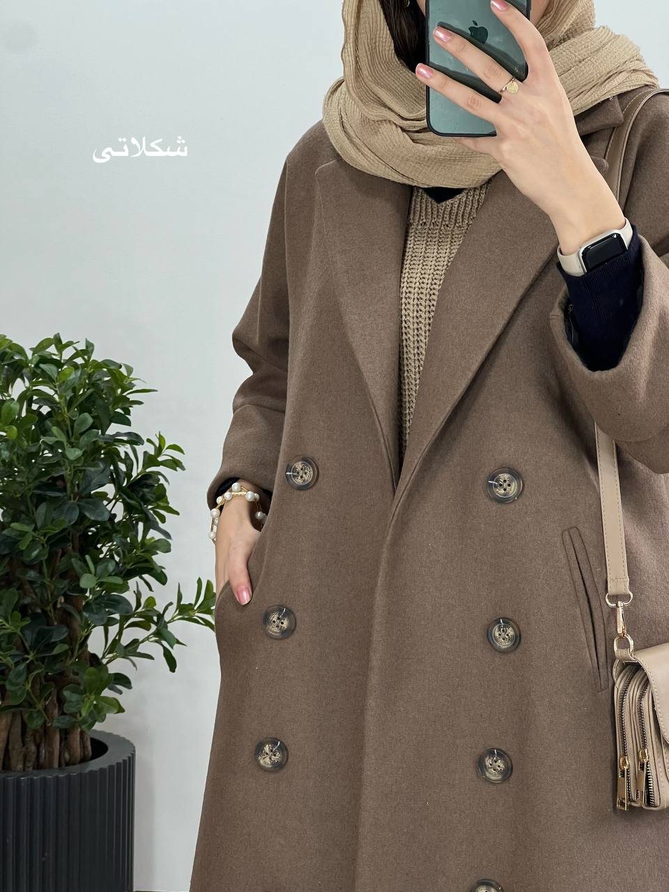 پالتو بلند آستردار بارلی 1