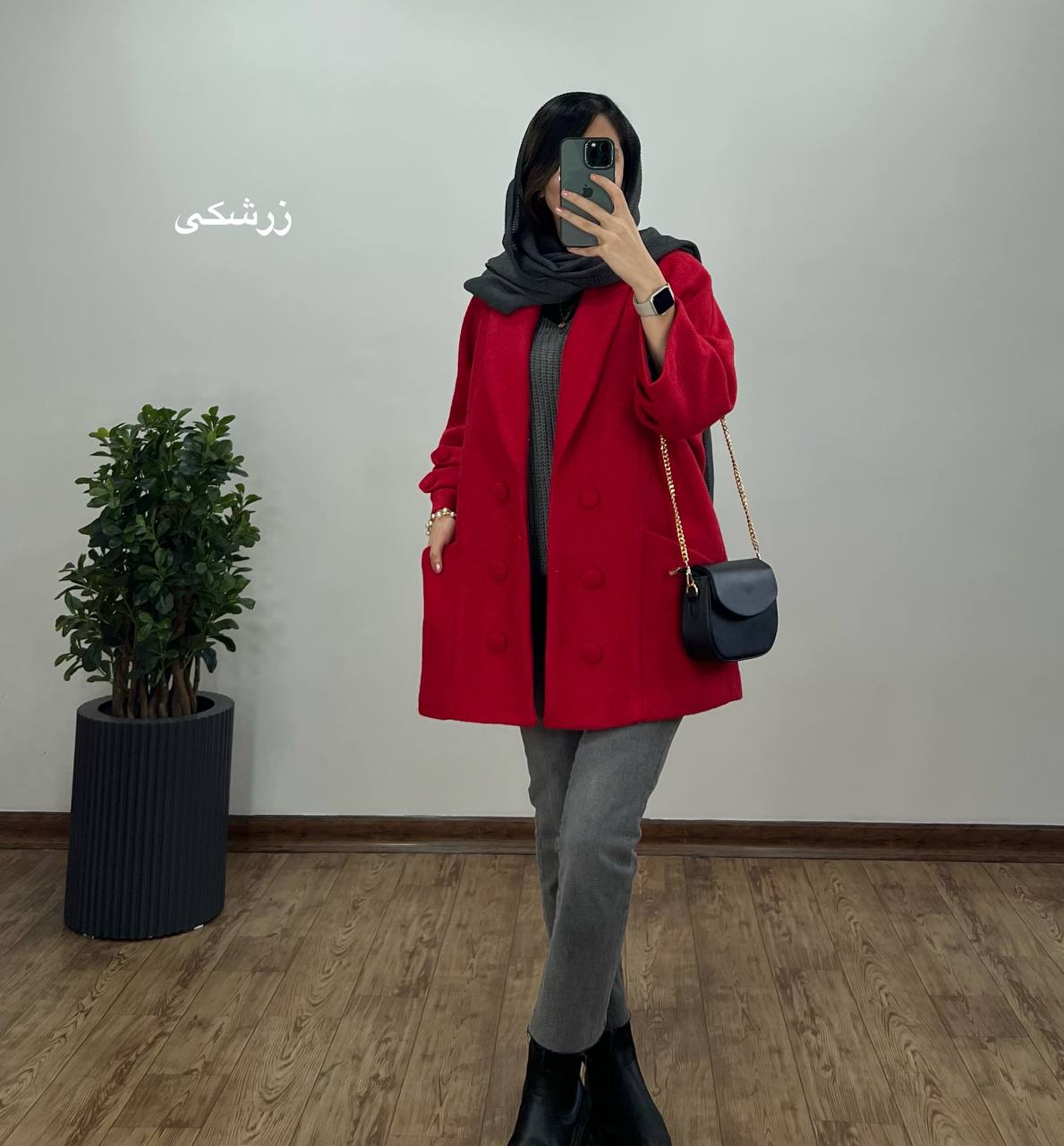 پالتو فوتر آستردار سونیا 4(ایراد دار)