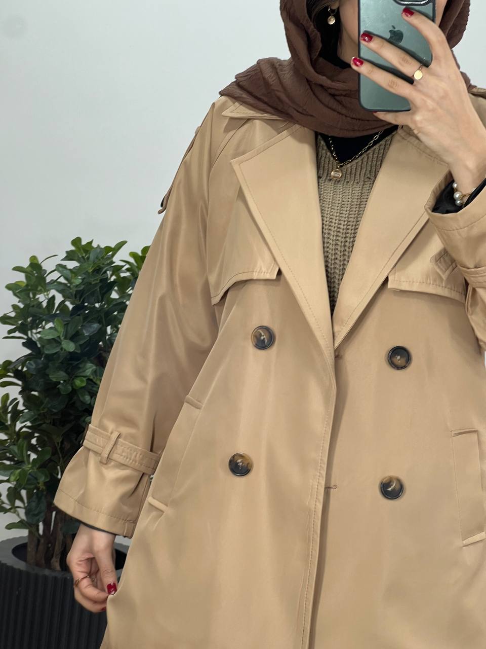 بارونی آستردار ضد آب رسپینا (با ارسال رایگان)