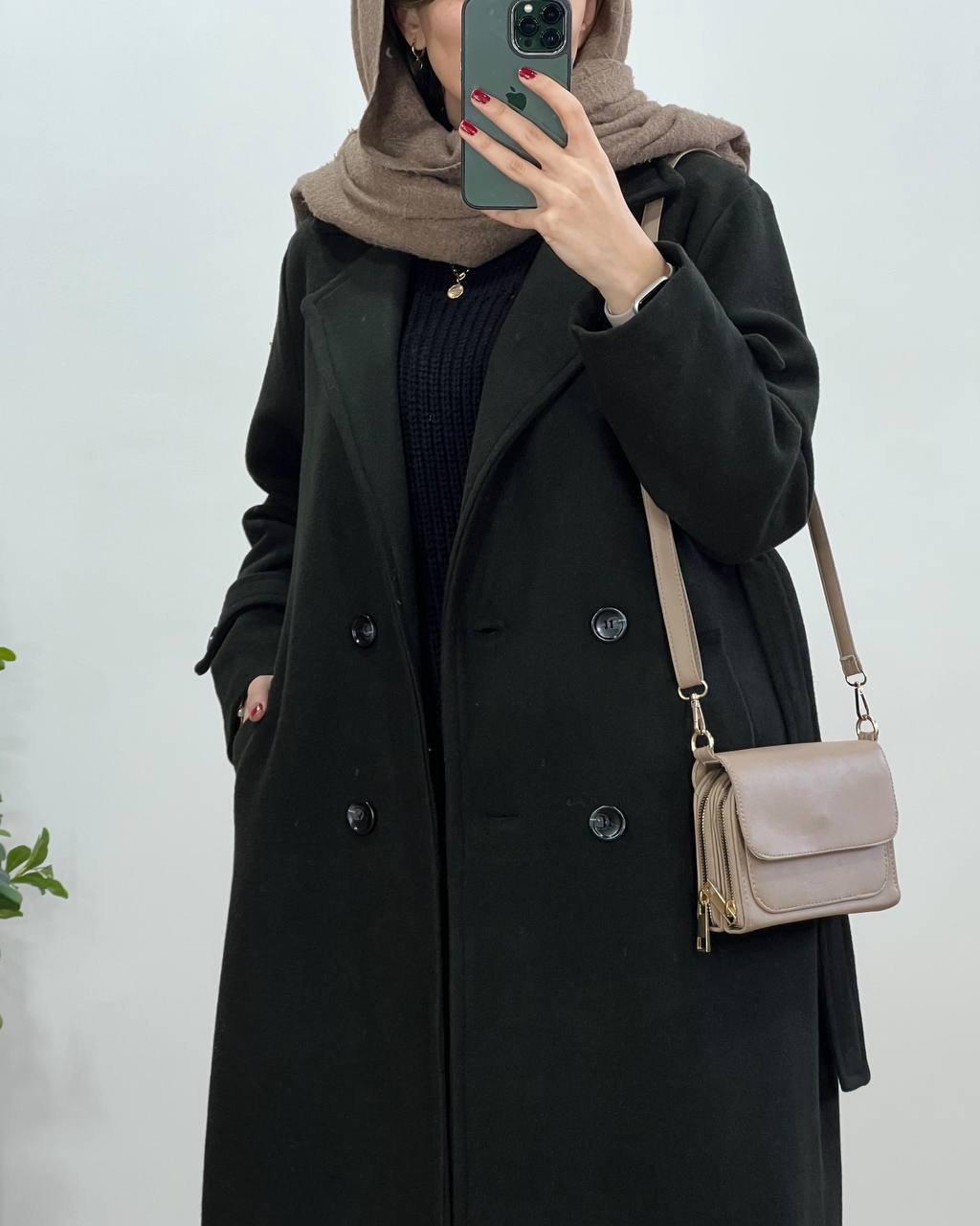 پالتو بلند آستردار شکوه