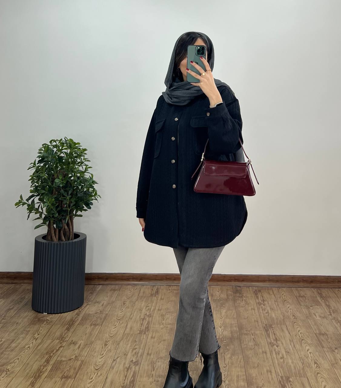 کت جلو دکمه مهدا با ارسال رایگان
