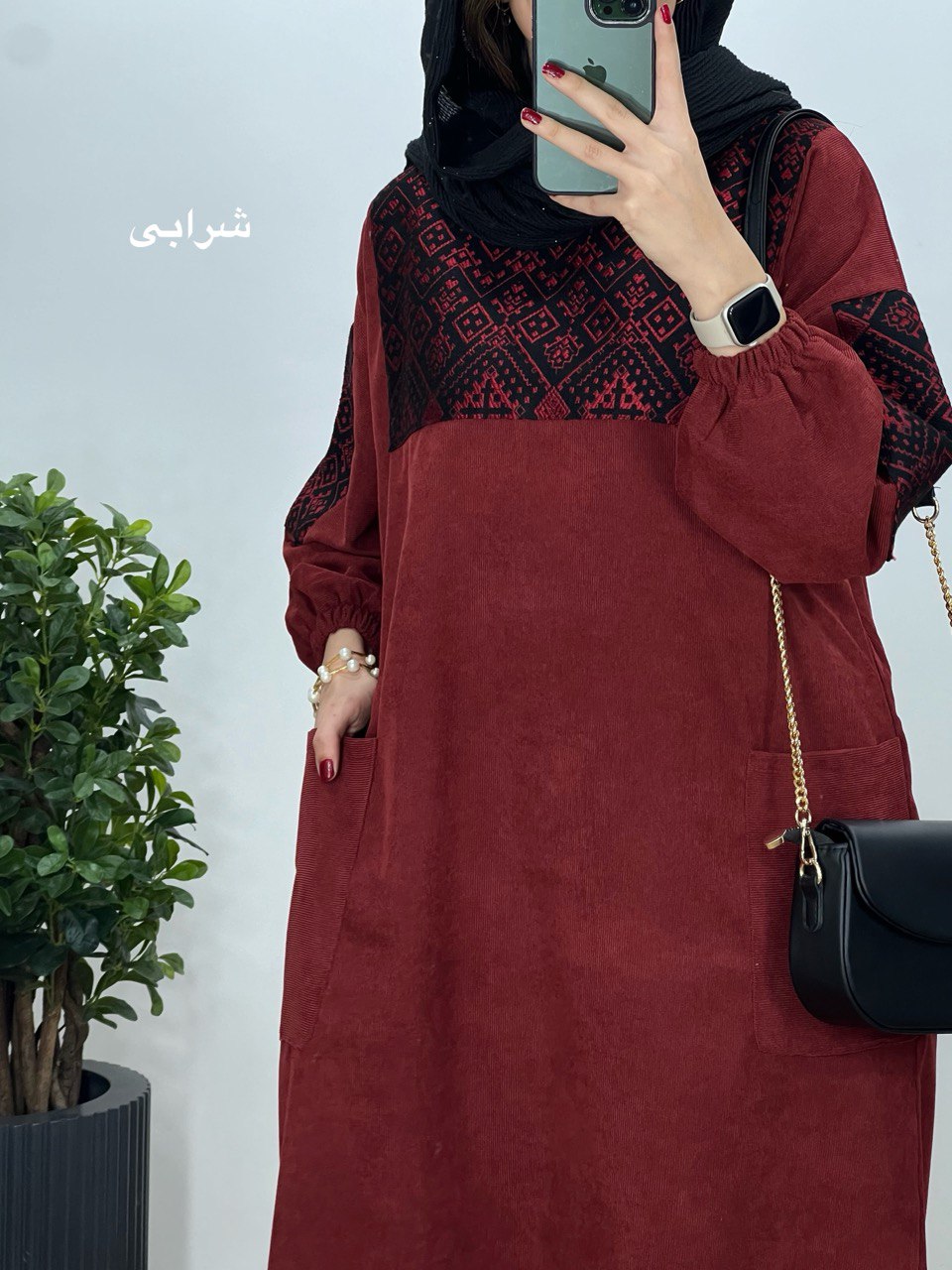 پیراهن مانتویی آوان 11