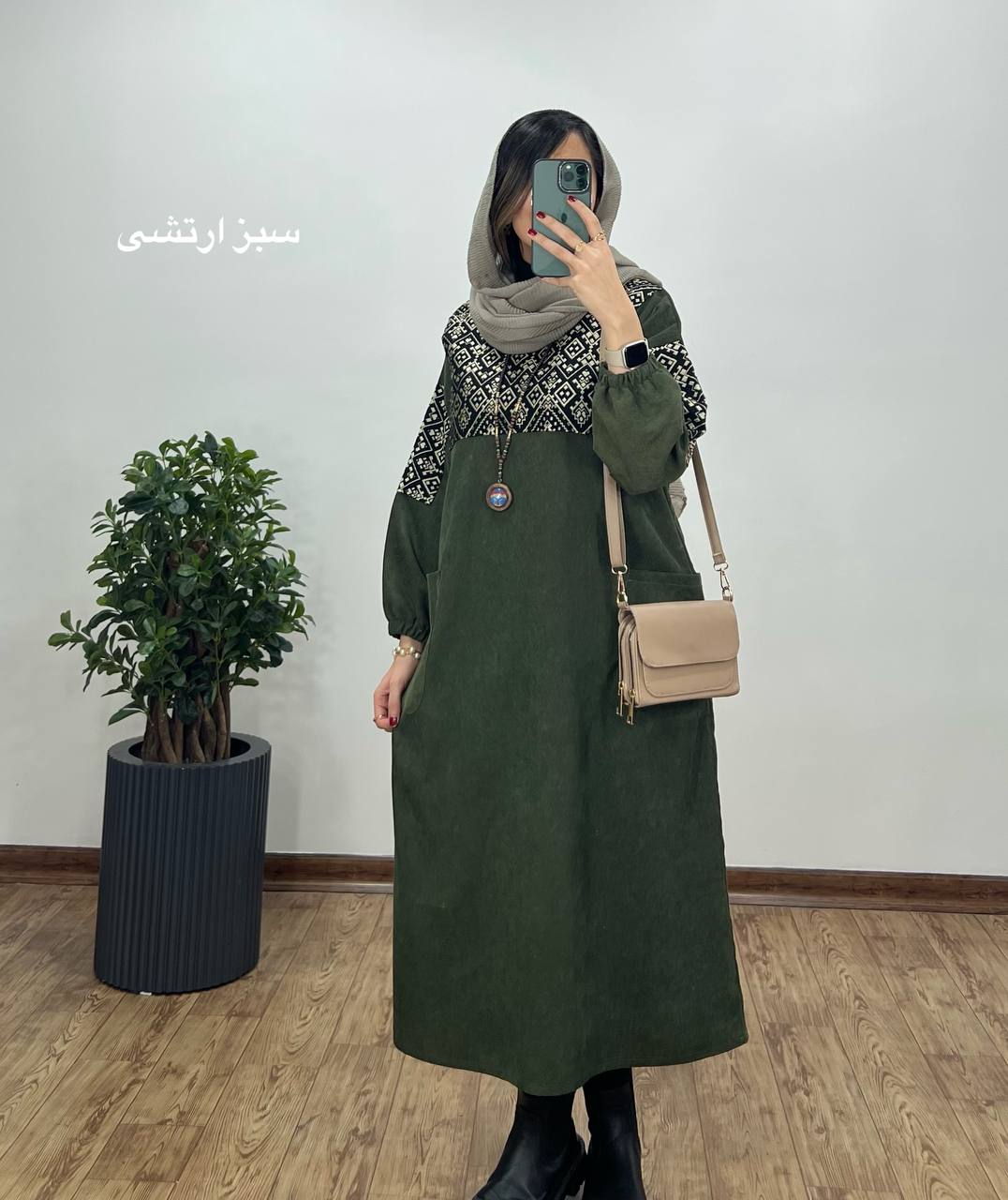 پیراهن مانتویی آوان 11