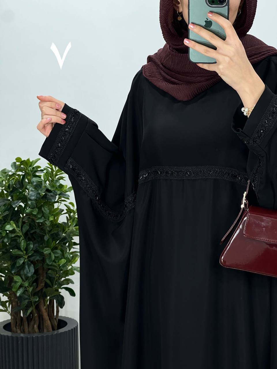 عبای بلند سوزندوزی حدیث 1