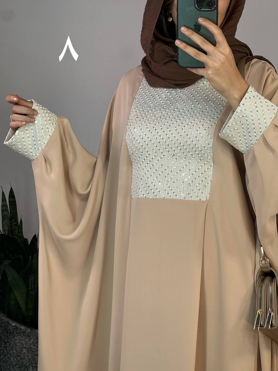 عبای بلند سوزندوزی حدیث 1