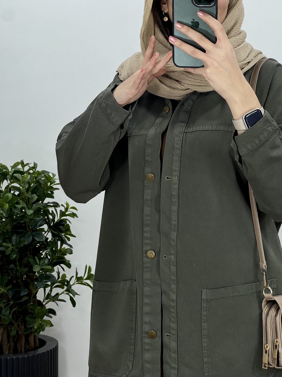 کت جین بلند رنگی کیمیا (با ارسال رایگان)