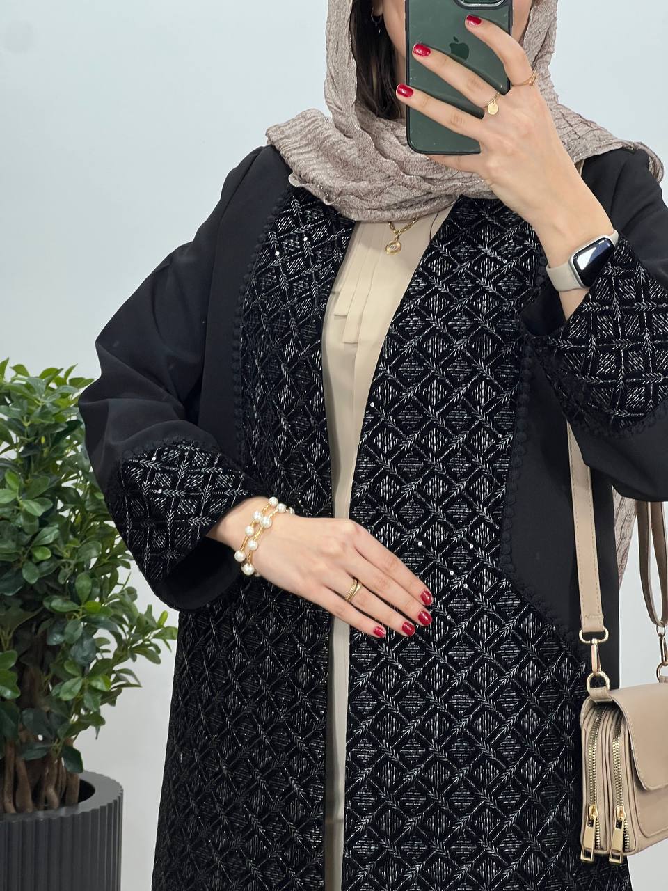 مانتو مجلسی سوزندوزی ویانا
