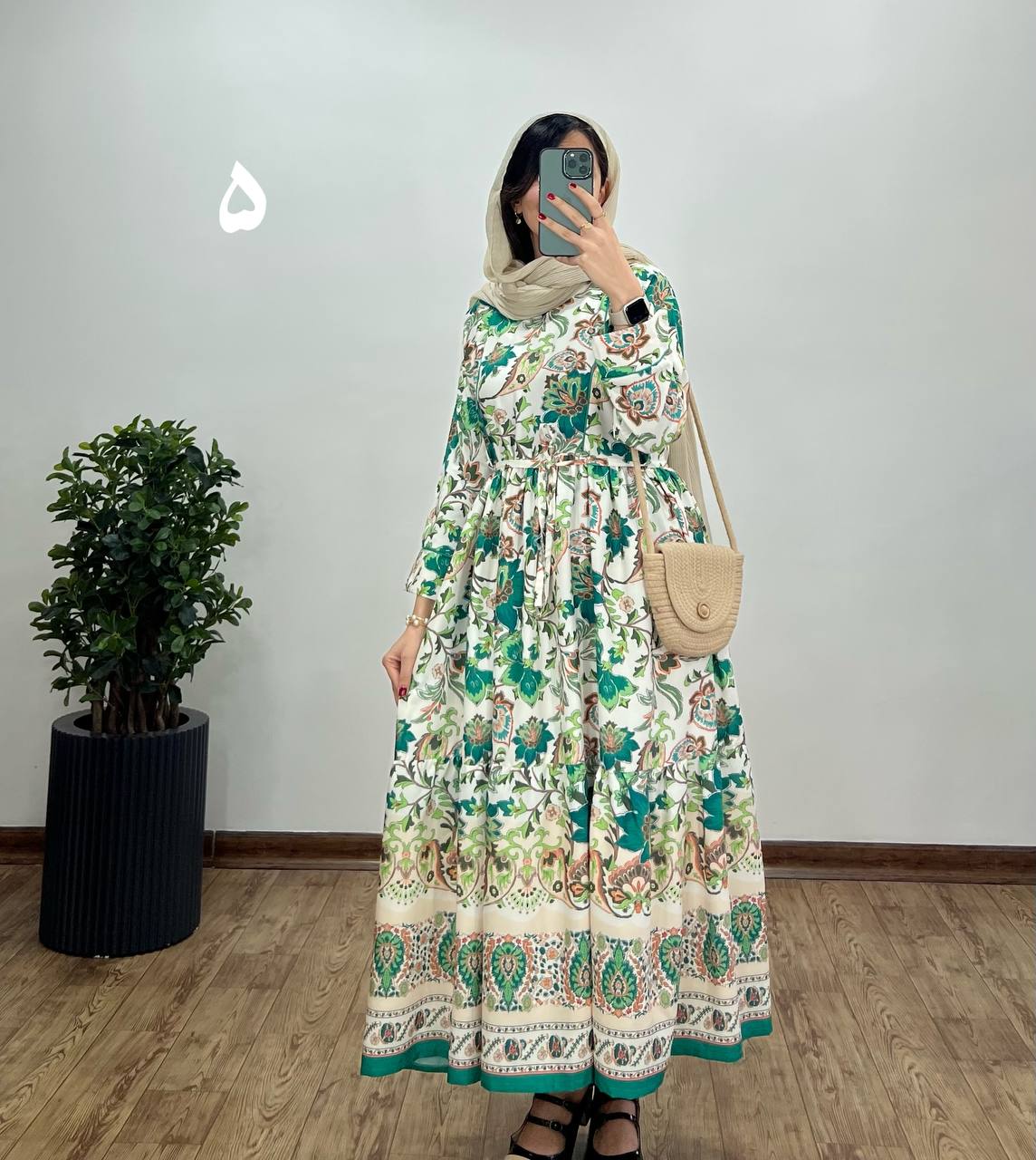 پیراهن مزونی راشل 3
