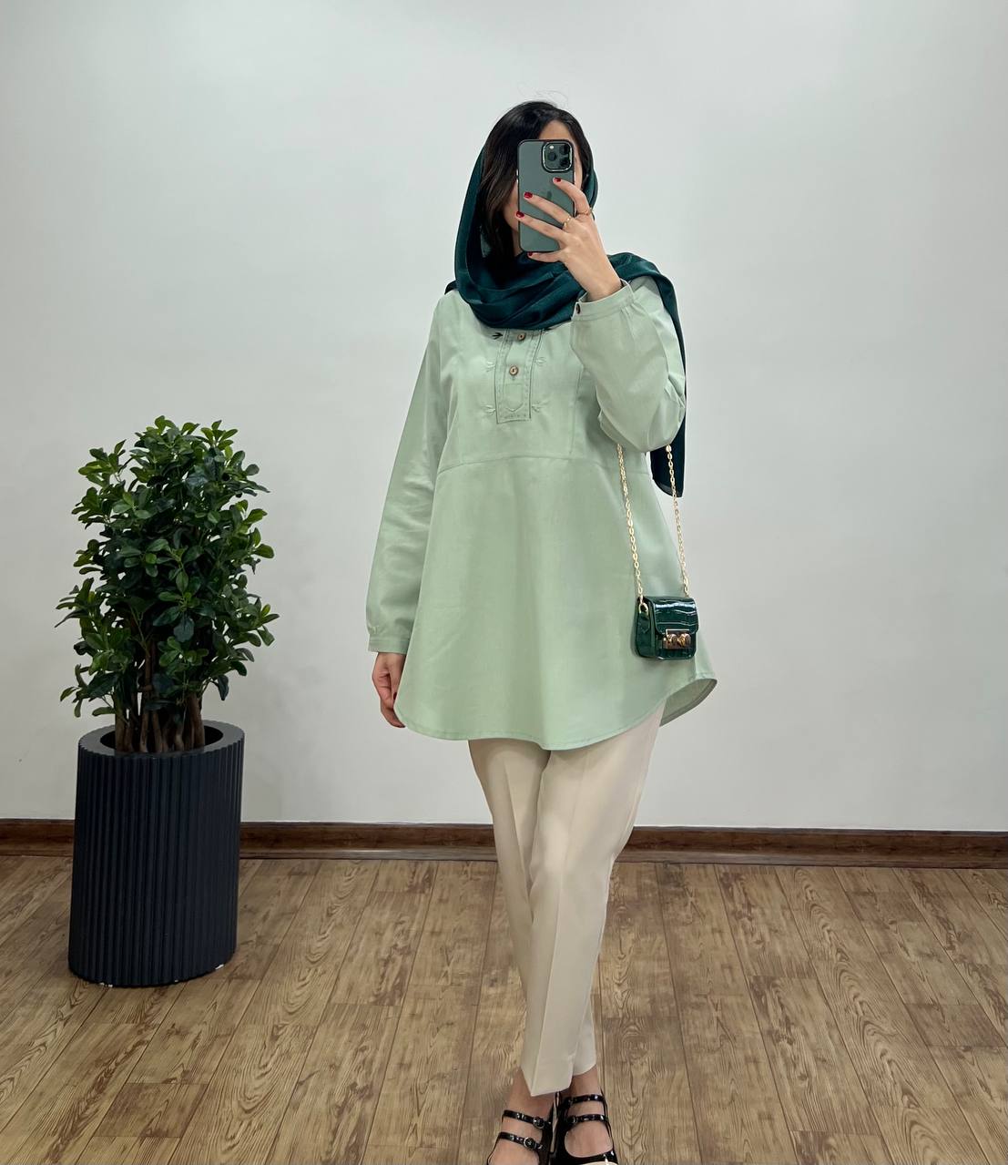 تونیک مانتویی گلدوزی فریناز 1